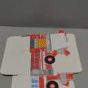 Fun Express Firetruck Shaped Treat Box (set of 12) Birthday Favor and Party Supplies