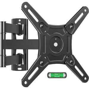 ELIVED UL Listed Full Motion TV Monitor Wall Mount for Most 14-42 Inch LED LCD Flat Screen TVs & Monitors, Swivel Tilt Extension Rotation tv Mount Bracket Max VESA 200x200mm, up to 44 lbs. (3 Arms: 14.8")