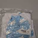 Gueuusu My First Easter Baby Boy Outfit Long Sleeve Bunny Romper Rabbit Long Pants Hat 3Pcs Clothes Set 3 6 12 18M (Blue)