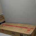 SONGMICS Jewelry Cabinet Armoire Organizer with LED Lights, Wall-Mounted Storage Cabinet with Full-Length Frameless Mirror, Built-in Makeup Mirror, 2 Drawers, Lockable, Christmas Gift, Camel Brown