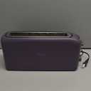 bella 2 Slice Slim Toaster, Fits-anywhere Kitchenware, 6 Setting Shade Control with Reheat & Cancel Buttons, Fits sourdough, 10 Long Slot, Anti Jam & Auto Shutoff, 900 Watt, Plum