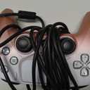 NBCP Wired PS5 Controller, Turbo, Hall-Effect Triggers, Dual Vibration, 6-Axis Gyro, 10ft Cable Gamepad Compatible with PS5/PS4/PC/Steam  Rose Gold Color