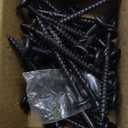 2-7/8 Inch Heavy-Duty Outdoor Wood Screws Assortment Fastener Kit, 50Pcs Star Drive Deck Screws, Rust Resistant Timber Screws for Timber/Log/Landscaping Wood (#14 x 2-7/8" Black)