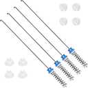 Upgraded MVWB880BW0 WTW8200YW0 Washer Suspension Rods, Fit for Whirlpool Maytag Washer WTW8900BC0 WTW8800YC1 WTW8600YW1 WTW8540BW1 MVWB850YW0 MVWB750YW0 WTW8500BW0 WTW8600YW0 WTW8800YC0 WTW8800YW1