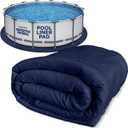Shop Square 15-Foot Pool Liner Pad for Above Ground Pools - Under Pool Padding, Above Ground Pool Pad, Puncture Protection, Extend Liner Life, Durable Geotextile Material