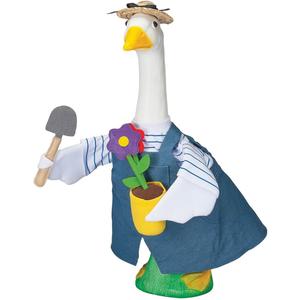 Fox Valley Traders Gaggleville Gardener Goose Outfit, Fits Large 23" H Statue