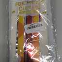 Mexican Fiesta Party Decorations, 2 Pack Rainbow Colors Foil Curtains Tinsel Streamers Backdrops for Cinco de Mayo Posada Taco Bar Party Decorations Supplies