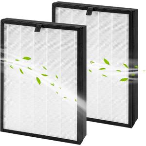 True HEPA 14 Replacement Filter Compatible with Puroair 400 Air Purifier, 3-in-1 H14 Filters with Activated Carbon, HP-14 Filter Replacement, 2 Pack