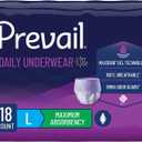 Prevail Proven | Large Pull-Up | Women's Incontinence Protective Underwear | Maximum Absorbency | 72 Count