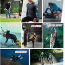 Men's Rash Guard T-Shirts UPF 50+ Baselayer Short Sleeve Skins Compression Performance Fit Tee (Gray, XXXL)