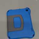 Fire HD 8 Tablet Case for Kids, Amazon Kindle Fire HD 8 & 8 Plus Tablet (2024/2022/2020 Release,12th/10th Generation) Ubearkk Shock-Proof Protective Back Cover Cases with Foldable Stand Holder, Blue