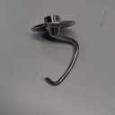 Stainless Steel Dough Hook for Kitchenaid 4.5-5 Qt Tilt-Head Mixers,Dishwasher Safe,Heavy-Duty Replacement K45DH for kitchen aid Dough Hook Attachment