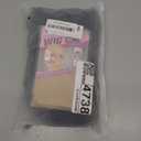 forfeels Curly Brown Highlight Wig 13x4 Synthetic Lace Front Wig 24 Inch Curly Wavy Black Mixed Brown Highlight Wigs for Women Daily Party Use