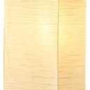 46" Floor Lamp, Solid Wood Base, Xuan Paper Shade
