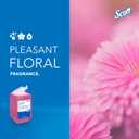 Scott Professional Foam Hand Soap with Moisturizers (91552), 1.0 L, Foaming, Pink, Floral Scent, Manual Refills (6 Bottles)