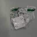 TESSAN Surge Protector Flat Extension Cord 5Ft, Flat Plug Power Strip with 4 Outlets 3 USB Ports (1 USB C), 900 Joules Protection, Multiple Wall Outlet Extender Suitable for Home Office Dorm, Grey