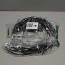 Lighted Christmas Wall Tree 6FT 219LED Warm White for Home Decor, Half Hanging Tree Lights for Living Room Wall Decoration