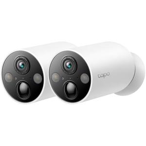 Tapo MagCam, 2025 Wirecutter Best Outdoor Security Camera & PCMag Editors Choice, 2K, Battery, Magnetic Mount Wireless Camera, 150 FOV, SD/Cloud Storage, Person/Vehicle Detection, 2-Pack (White)
