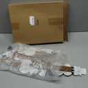 Amyhill 6 Pcs Wood Snowman Yard Stakes for Christmas Holiday Outdoor Farmhouse Snowman Decorations Xmas Garden Wooden Yard sign Decor with Stakes for Christmas Winter Lawn Patio Pathway Party Supplies