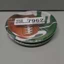 Creative Converting 331932 Football Party Dessert Plates Brown. Pack of 2