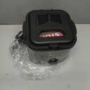 OVENTE Electric Deep Fryer, 1.5L Capacity, 800W with Adjustable Temperature, Viewing Window Lid, Removable Frying Basket & Cool-Touch Handles, Stainless Steel Countertop Fryer, Silver FDM1501BR