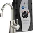 InSinkErator HOT250 Instant Hot Water Dispenser System, Single-Handle Faucet in Satin Nickel with 2/3-Gallon Stainless Steel Tank, H250SN-SS