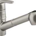 Sterling 24277-VS Valton Pull-Out Kitchen Faucet, 1.5 GPM, Single Handle, Two Function Spray, Temperature Memory, Vibrant Stainless, Premium Durable Metal, Corrosion Resistant, Vibrant Stainless