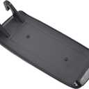 Silscvtt Black Leather Armrest Center Box Console Lid Cover Replacement for 2004-2008 A4 S4 B7