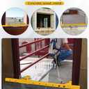 Window/Door Frame Non-Penetration Anchor, Temporary Fall Protection Anchor