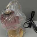 Dimmable Flower Candle Warmer Lamp, Pink Candle Warmer with Timer & 4Bulbs, Birthday Gifts for Women, House Warming Gifts, New Home Bedroom Decor