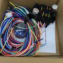 Universal Extra Long Wires 21 Circuit Wiring Harness Hotrod Kit Compatible with GM Chevy Universal Automotive Wiring