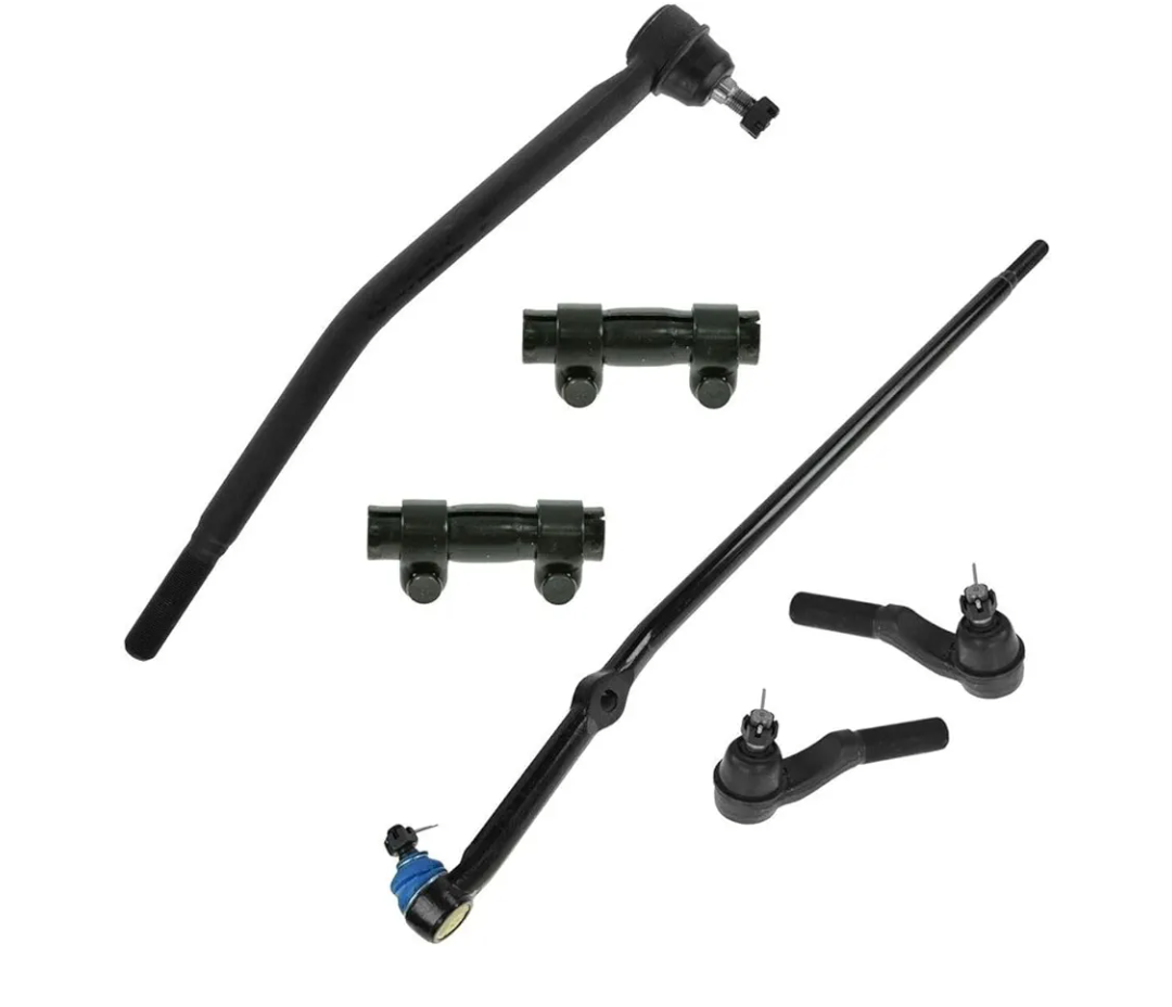 Tie Rod End Kit Front Left Driver Right Passenger Inner Outer Side Rods Adjusting Sleeves
