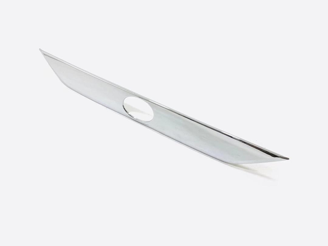 ERIDANUS Auto Accessories Fit for RAV4 2024 2023 2022 2021 2020 2019 Exterior Rear Trunk Logo Lid Molding Tail Gate Cover Trim (Chrome Silver) ABS 1 PC