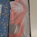 Rope Dog Leash, |Comfortable Leather Handle, Resistant to Dirt and bite | Strong Nylon Pet Lead for Small, Medium, Large Dogs (Red, 5 FEET)