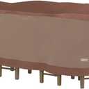 Duck Covers® Ultimate Waterproof Outdoor Table with Chairs Cover, 140"L x 80"W x 32"H