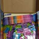 Building Bricks 121 Pieces 2x4 Multi-Color Building Block,Compatible with Classic Building Block,Creative Building Block Toys for Kids(Pink,Blue,Purple,Green,Rose red)