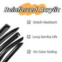 Tape-on Side Window Wind Deflectors for Range Rover L405 2013-2021 LA13
