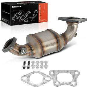A-Premium Front Left Catalytic Converter Kit Direct-Fit Compatible with Chevrolet Impala 2014-2018 & Cadillac XTS 2013-2016, 3.6L, EPA Compliant