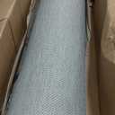 Color&Geometry Door Mat 2'4"x8' Runner Rug with Rubber Backing, Non Slip Washable Hallway Rug, Carpet Runners for Hallway Living Room Bedroom, Beige (Rolled-up NO Creases) (Light Grey)