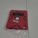 Cantis Case for iPad Air 11-inch M2 (2024), iPad Air 5th Generation (2022)/ iPad Air 4th Gen (2020) 10.9 Inch, Heavy Duty Shockproof Rugged Protective for iPad Air Case, Red+Black+Black