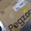 PEGZONE Footrest for Under Desk, Adjustable Footrest with Massage Texture and Non-Slip Steel Base, Ergonomic Under Desk Foot Stool for Home and Office, Black