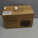 MUELLER HOME Retro Toaster 2 Slice, 7 Browning Levels, 3 Functions (Reheat, Defrost, Cancel), Stainless Steel Features, Removable Crumb Tray, Under Base Cord Storage, Black