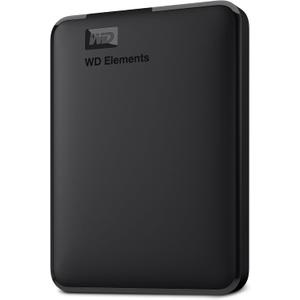 WD 2TB Elements Portable External Hard Drive for Windows, USB 3.2 Gen 1/USB 3.0 for PC & Mac, Plug and Play Ready - WDBU6Y0020BBK-WESN