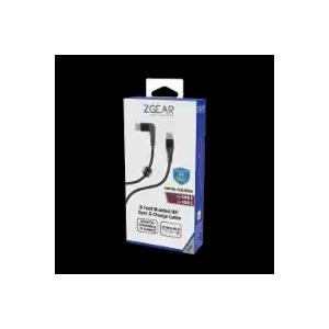 ZGear 90 Degree Tip for Apple Lightning Sync & Charge Cable - Black, 6 ft - King Soopers