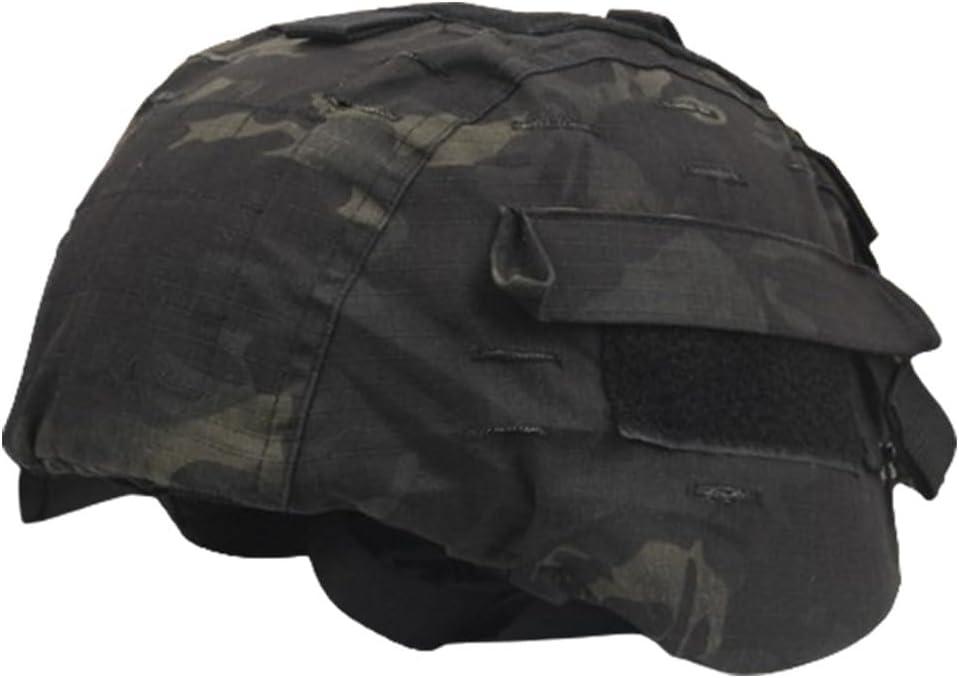 AZB Tactical Airsoft Helmet Cover with Counterweight Bag for MICH 2000 Ver2/ACH Helmet