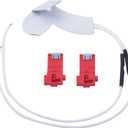 WR49X10173 Refrigerator Dispenser Water Tube Heater Kit by BlueStars - Compatible with G.E & Kenmore Refrigerators - Replaces PS1766223 1381601 AP4318572