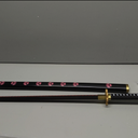 damdos Halloween Prop Katanase Sword for Shusui Sword,Weapon Cosplay Prop Shusui Qiu Shui Cosplay Prop Weapon PU Foam Swords Birthdays Gifts (Qiu Shui)