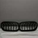 G30 Front Kidney Grille - Double Slats, Glossy Black, Compatible with 2021-2023 BMW 5 Series (520i, 530e, 530i, 540i, M550i xDrive) Black Kidney Grille (2020-2023 5 series G30, Double Slats Gloss Black)