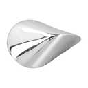 Alomejor Oloid Desk Toy Stainless Steel Hypnotic Rolling Motion Desktop Sculpture for Office Stress Relief