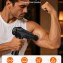 Massage Gun, 30 Speeds, 6 Heads, Quiet Deep Tissue Muscle Massager